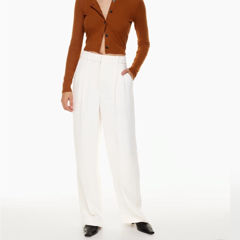Aritzia wide leg trousers